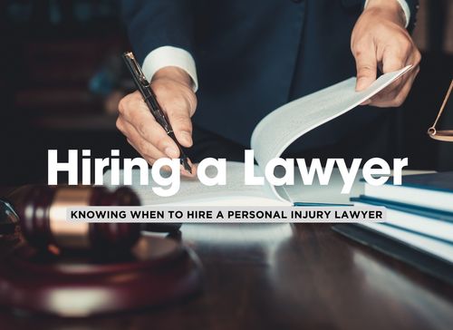 When to Hire a Personal Injury Lawyer (and When You Might Not Need One)