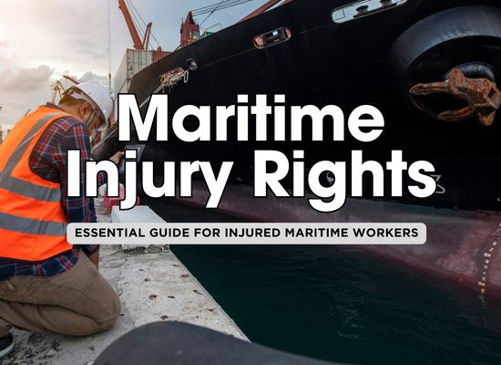 Personal Injury Claims for Maritime Workers (Jones Act Cases)